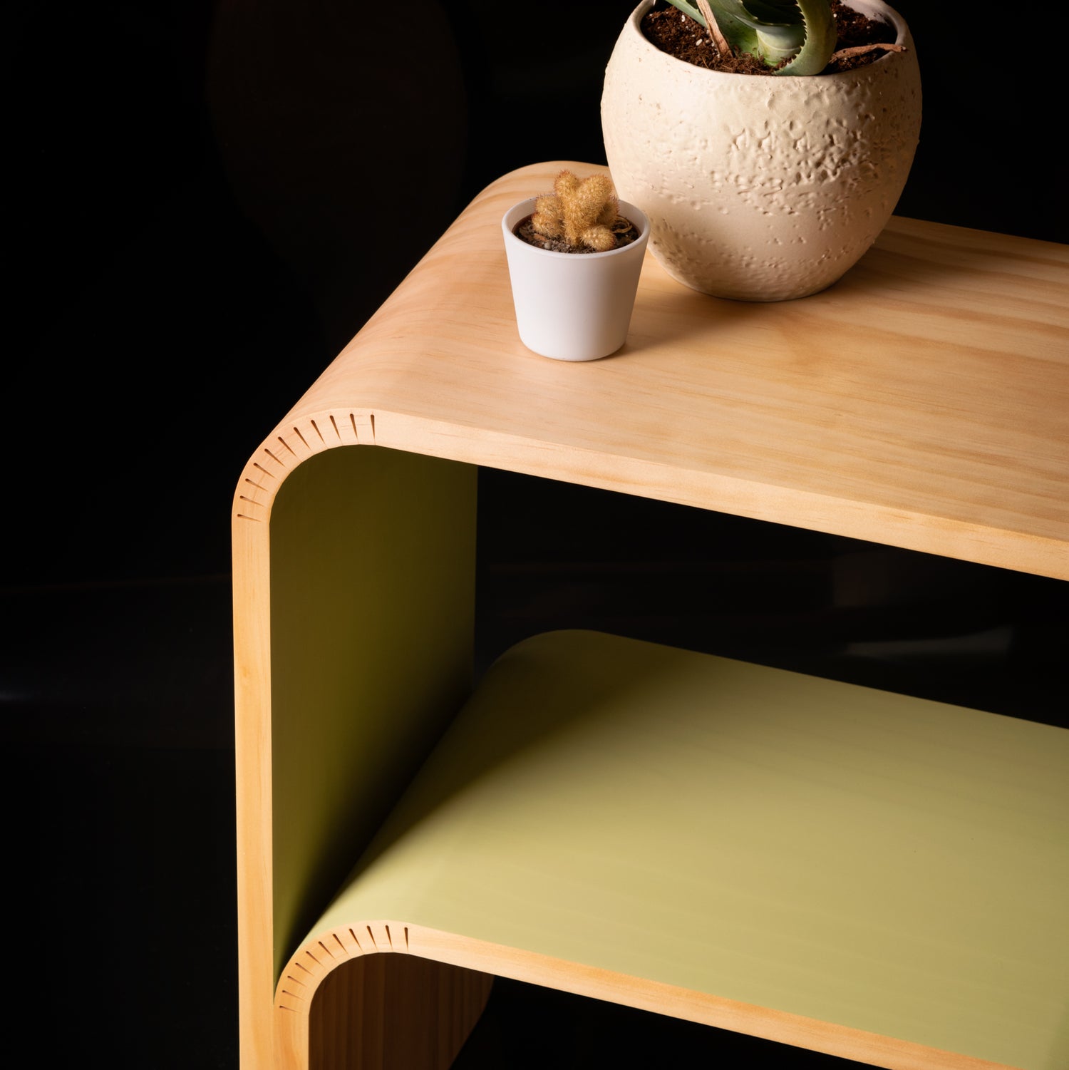 Folded End Table