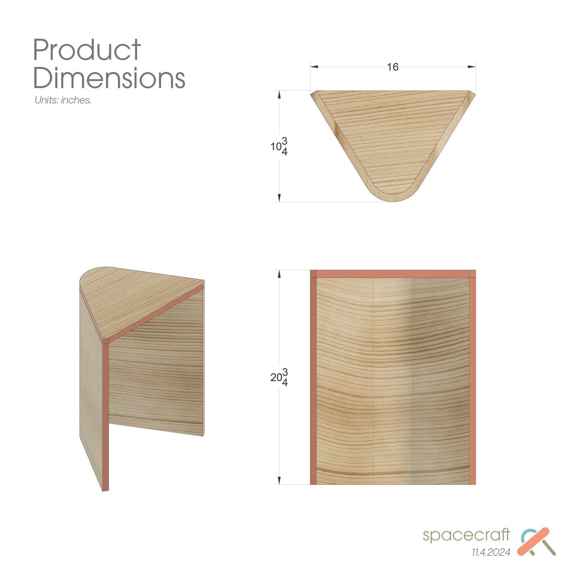 Stacking Table Stool Dimensions