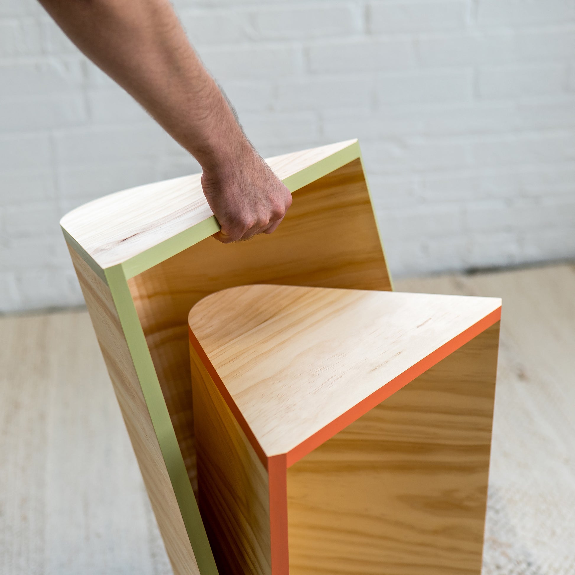 Stacking Table Stool